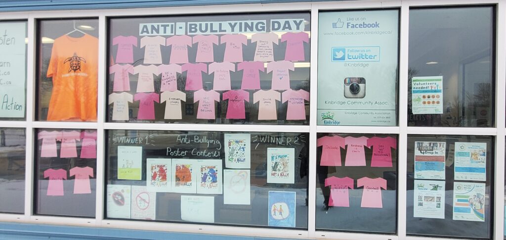 Pink Shirt Day Window