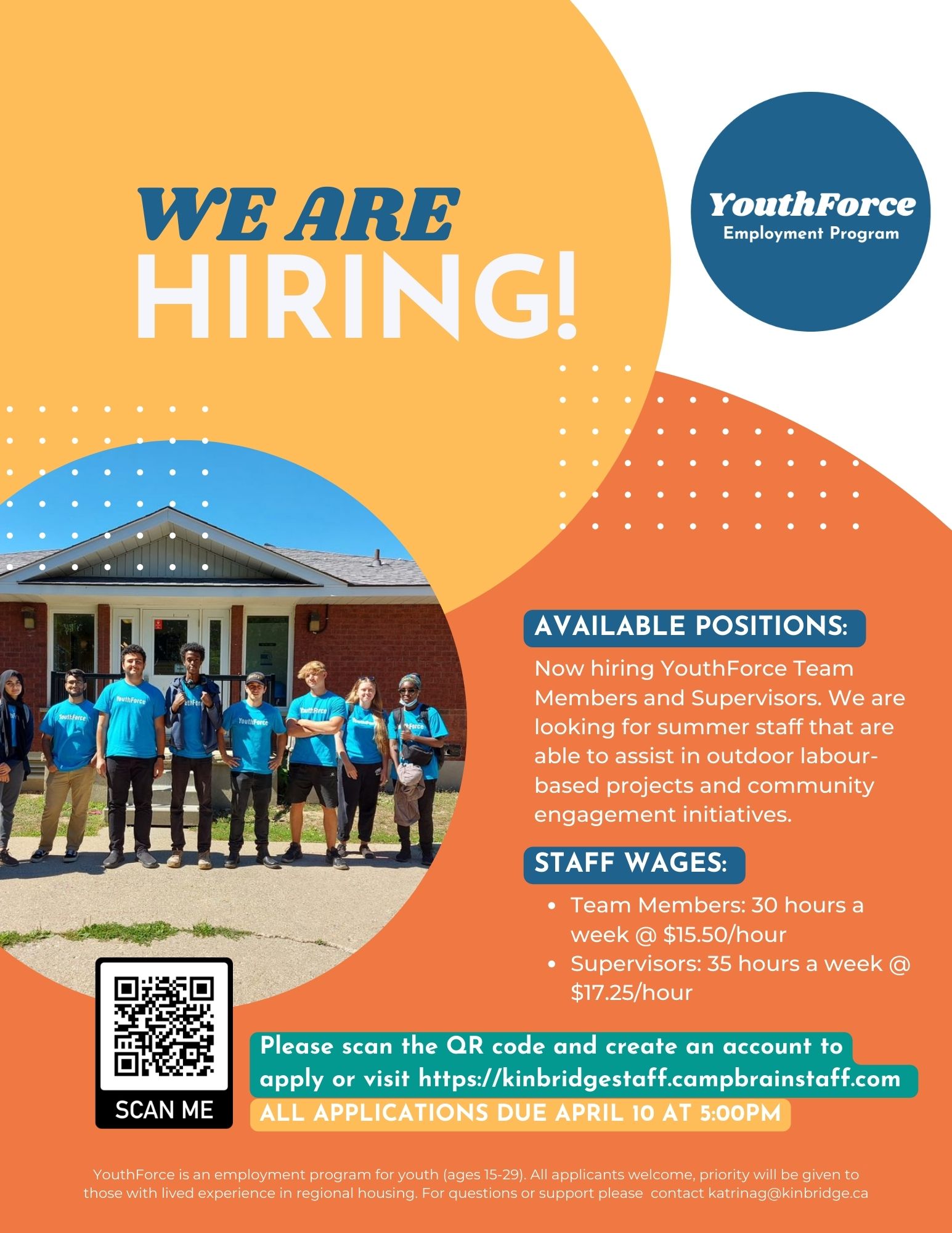 YouthForce Summer Hiring